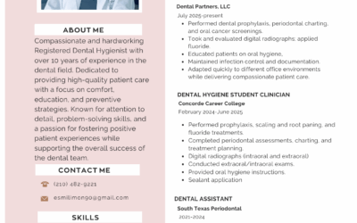 Esmeralda Limon – San Antonio Applicant