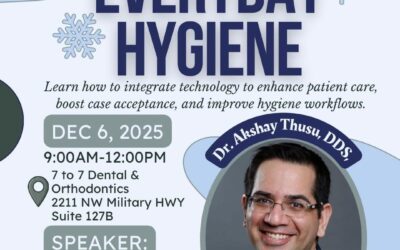 Leveraging Technology in Everyday Hygiene – CE Event with Dr. Akshay Thusu – Dec 6