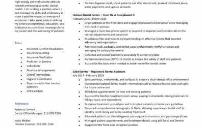 Linda Moreno – San Antonio Applicant